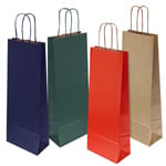Shopper in carta portabottiglie