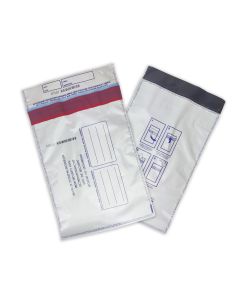 Plus Sicherheitsplastiktüten – 23 x 37 + 3 cm A4-Band - Mengenrabatt