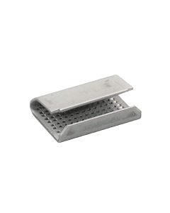  Scellés en acier pour feuillard PET - 16 x 28 mm, épaisseur 0,8 mm - Pour professionnels