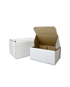 Scatola da spedizione fustellata - bianca - 10 x 10 x 10 cm - All' ingrosso