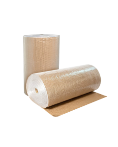 Triple layer bubble film coupled with paper - 100 h 100 m - Business Supply