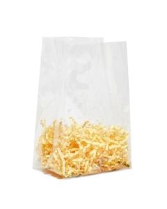 Sacs en PPL brillant avec fond carré soudé - 24 x 8 cm, soufflet 5 cm - Pour professionnels