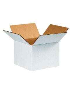 Scatole cartone bianche - due onde - 60 x 40 x 35 cm - All' ingrosso